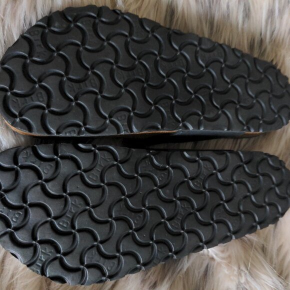 BIRKENSTOCK TATAMI ADRIA FLECHT BLACK LEATHER 36 NIB - Picture 4 of 7